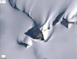 Пользователь сети нашел в антарктиде нечто похожее на древний город Карты гугл антарктида пирамида