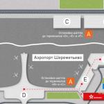 Схема московского метрополитена и станции посадки на аэроэкспресс